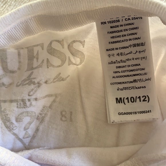 Guess Sequin Tank Top Size Medium 10 12 - Picture 3 of 5